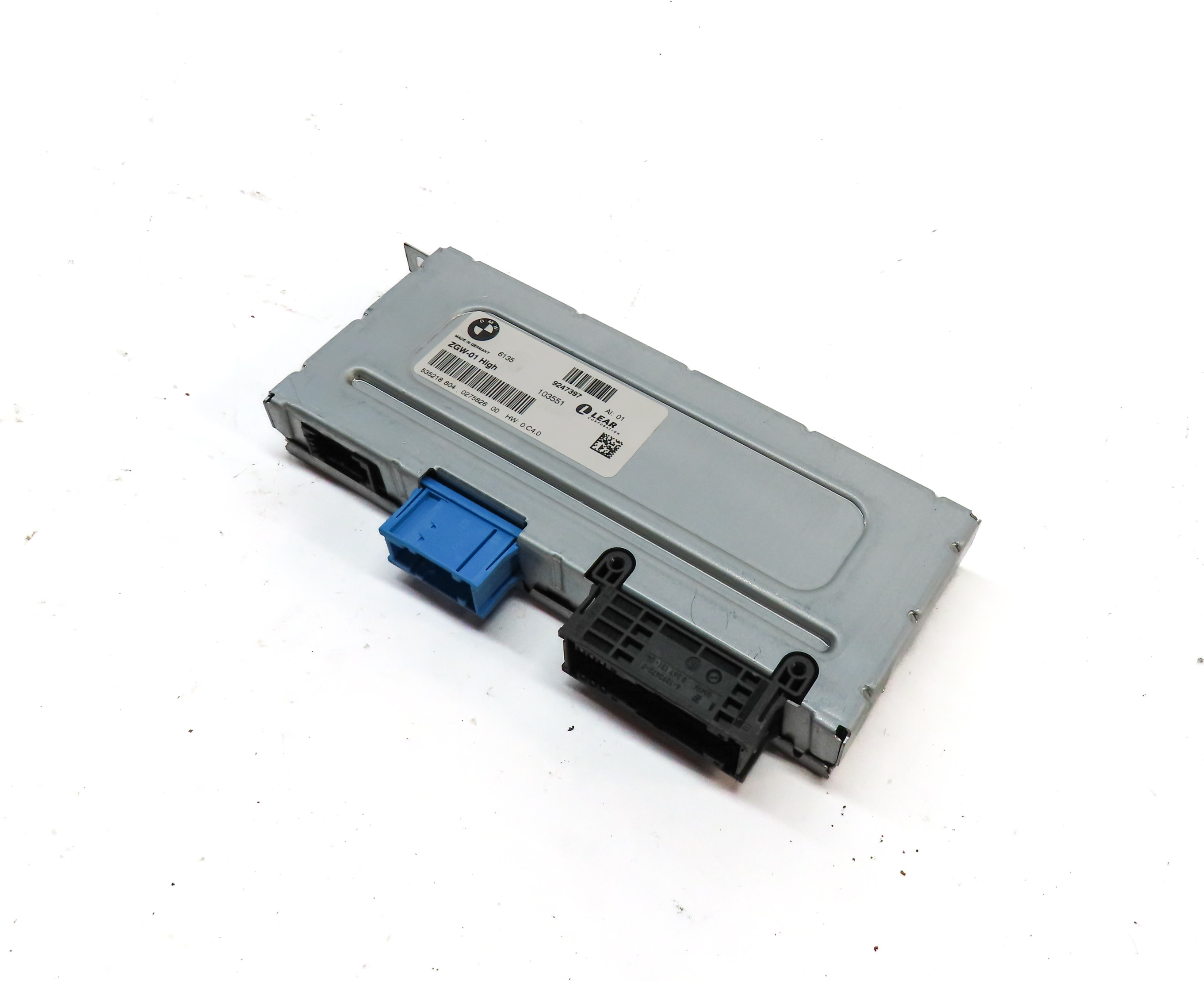 2009-2011 BMW 5 7 SERIES (F01 F02 F10) CAN-BUS CENTRAL GATEWAY CONTROL MODULE — exact item pictured